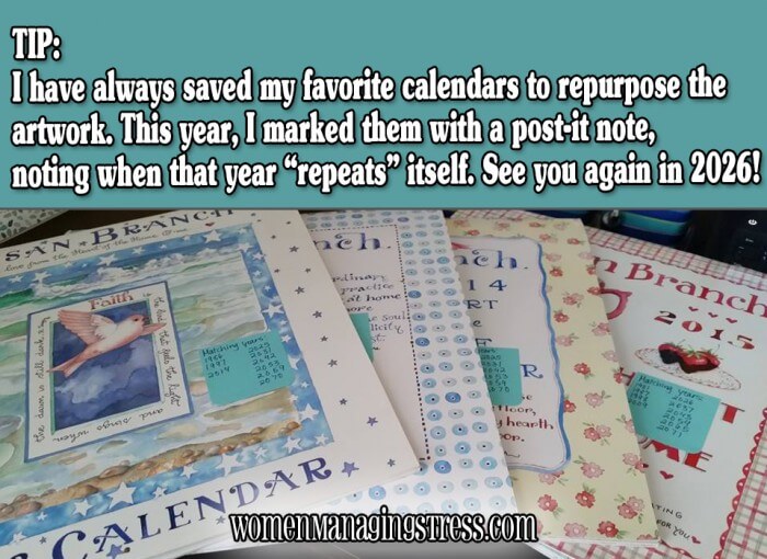 Reuse your favorite calendars